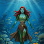 A siren in the sea