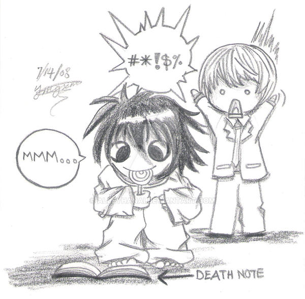 Deviantart Fa Note Death Note FanArt by Alleyhanai on DeviantArt