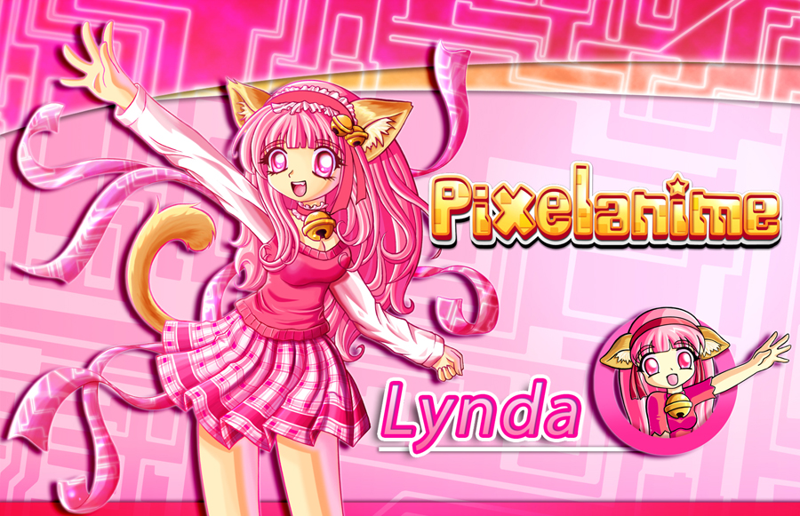 Pixelanime Girl Lynda