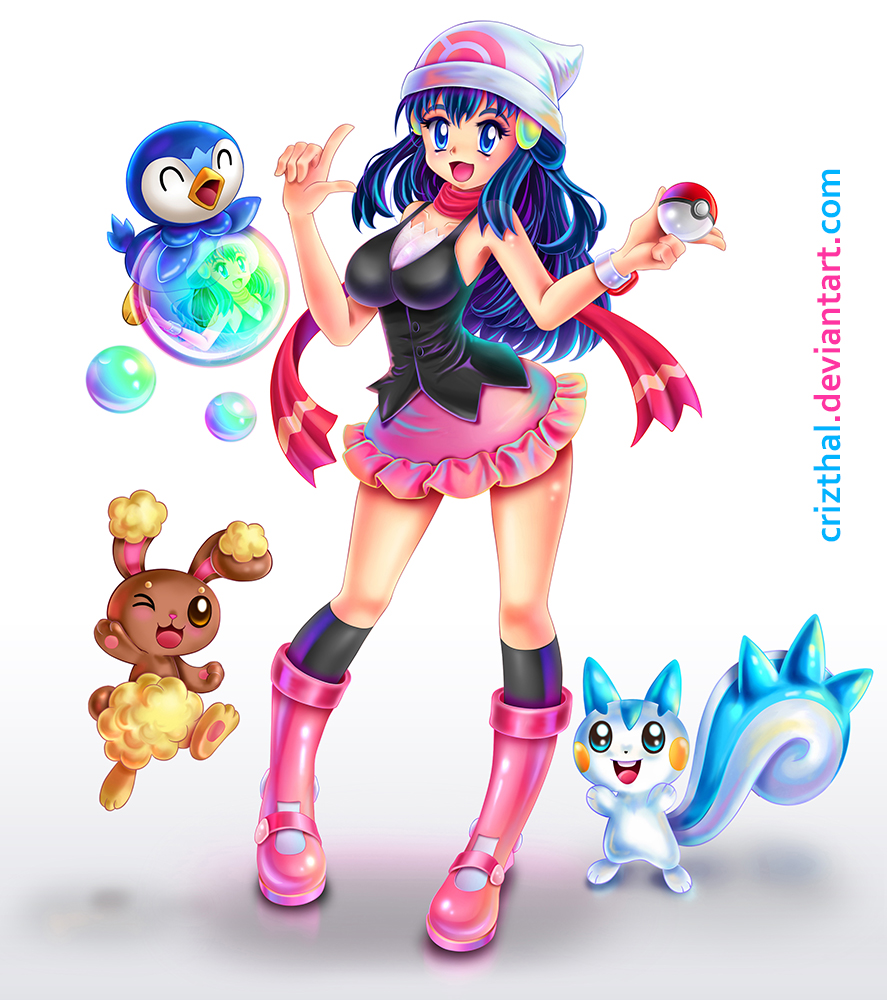 Pokemon - Dawn by MLeth on DeviantArt