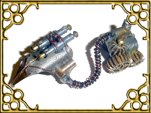 Steampunk finger stylist  v.02