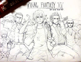 Final Fantasy XV: Boy Band Road Trip