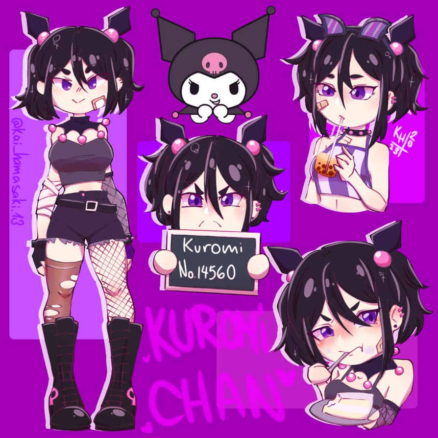 Human Kuromi by MizumiHamasaki on DeviantArt