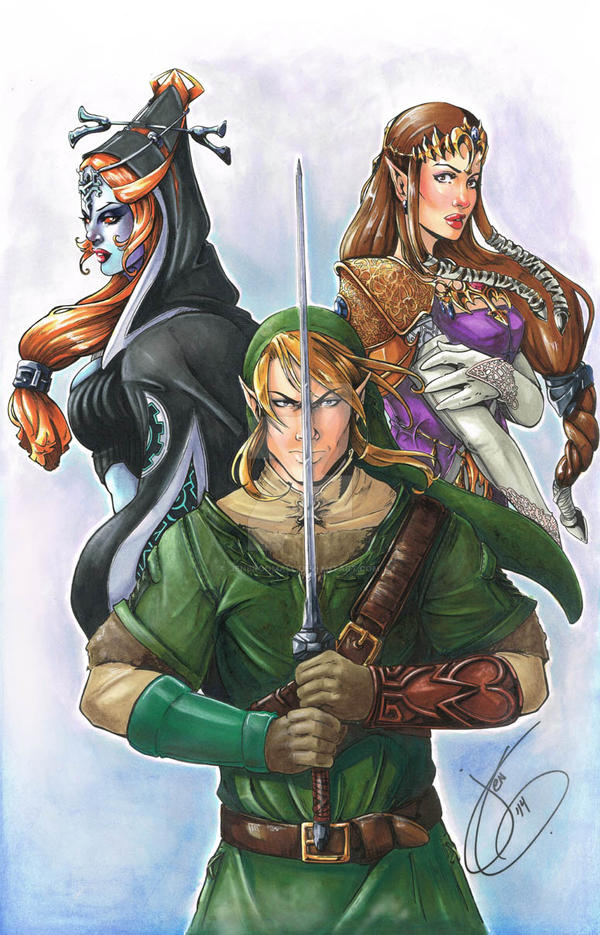 Jen Zelda Zelda Commission by JenBroomall on DeviantArt