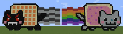 Tac nayn and Nyan cat
