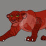CaringBear custom-Red lion