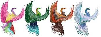 Seasonal Phoenix Pixels