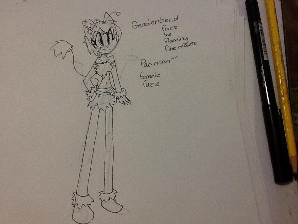 Genderbend: female Fuzz human by angelchibivocaloid on DeviantArt