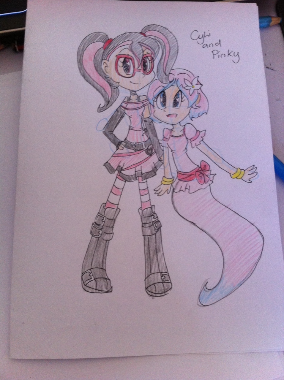 Cylindria and Pinky