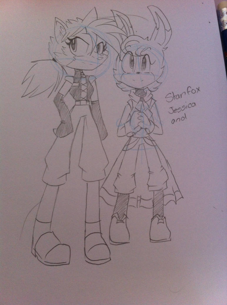 Jessica Fox and Wanda Rabbit by angelchibivocaloid on DeviantArt