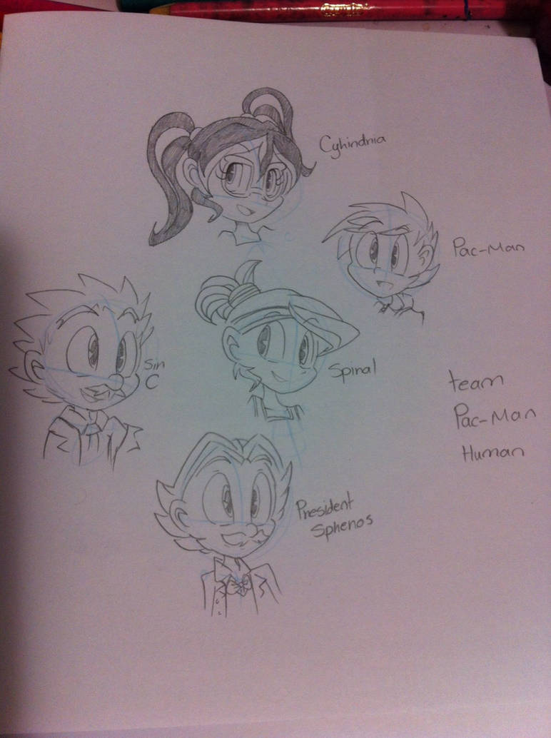 Team Pac Man Team Pac-man by angelchibivocaloid on DeviantArt