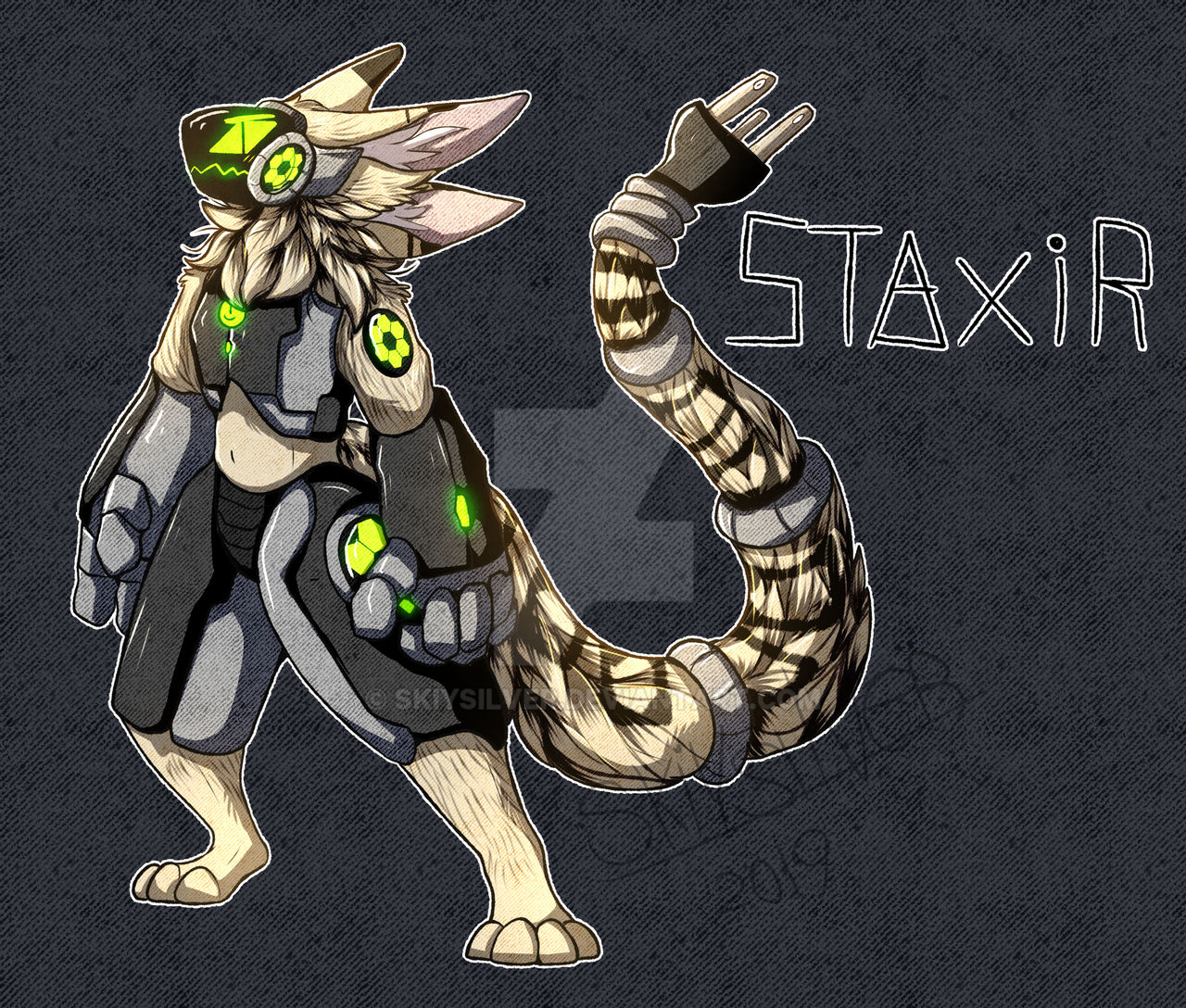 Staxir Protogen by Skiysilver on DeviantArt