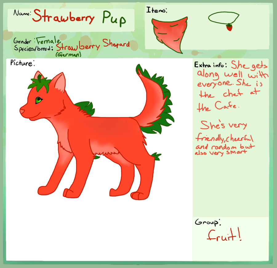 Strawberry Pup!