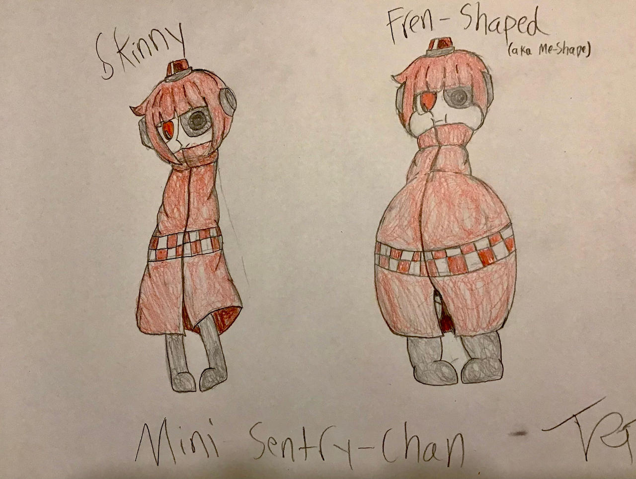 The 2 Shapes of Mini Sentry Chan by NiGHTS5 on DeviantArt