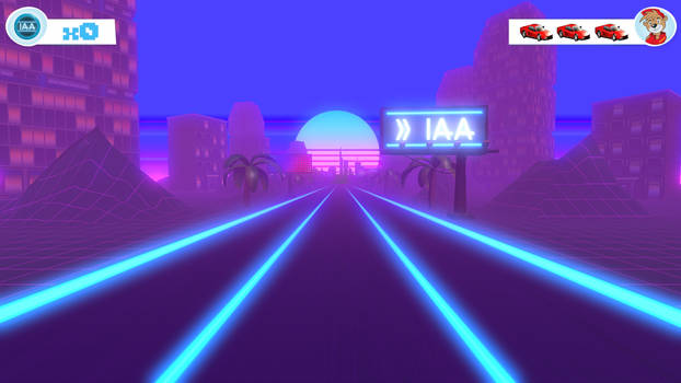 Synthwave Envirornment Design in Unity3D