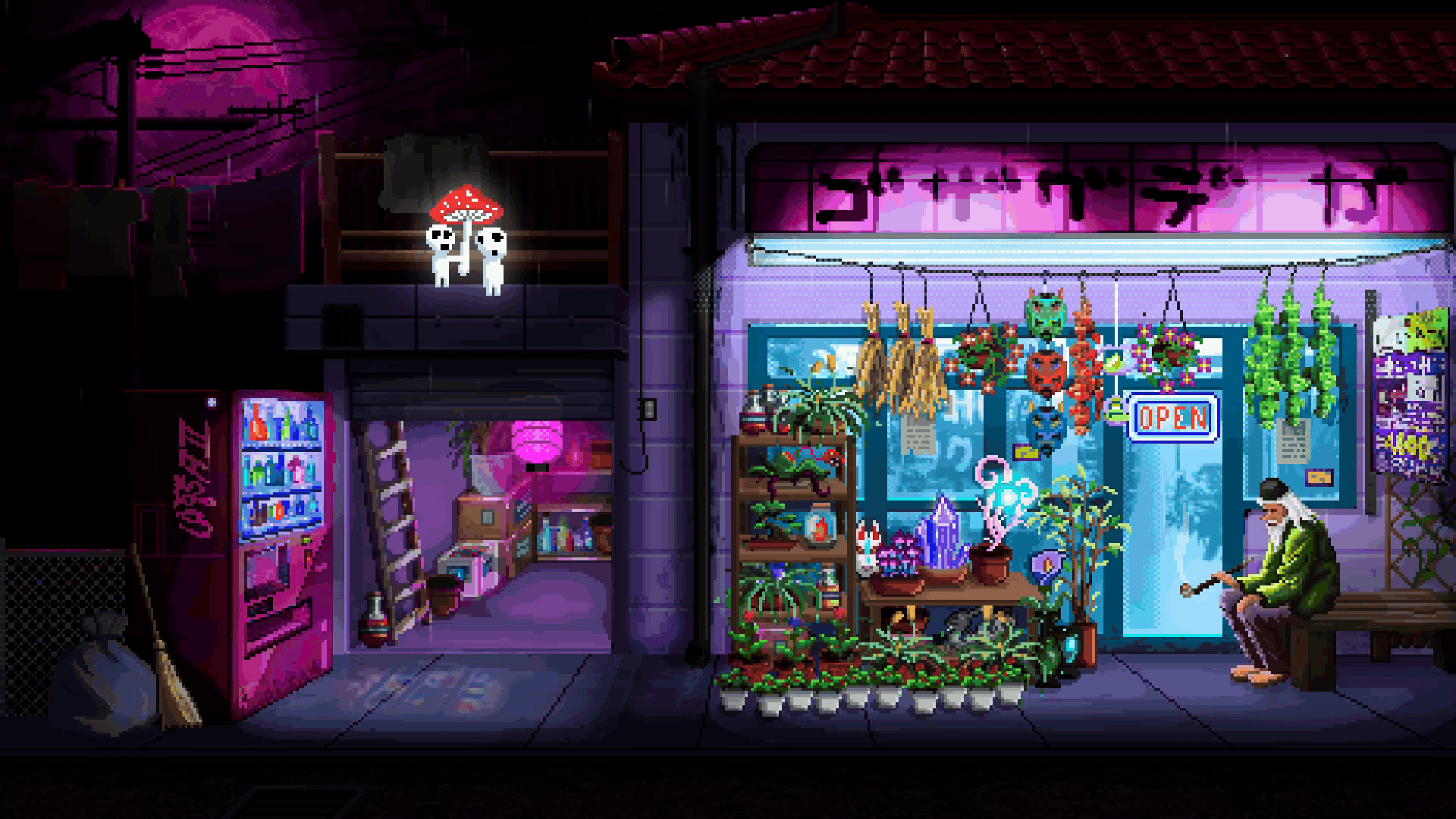 Pixel Art - Magical Flower Shop