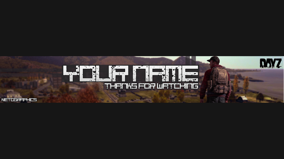 Dayz Banner Template by KieToGraphics on DeviantArt
