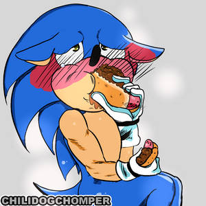 Sonic Loves Chili Dogs (SFW)