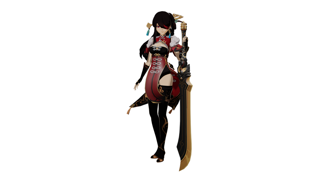 Beidou Render by Cybertron251 on DeviantArt