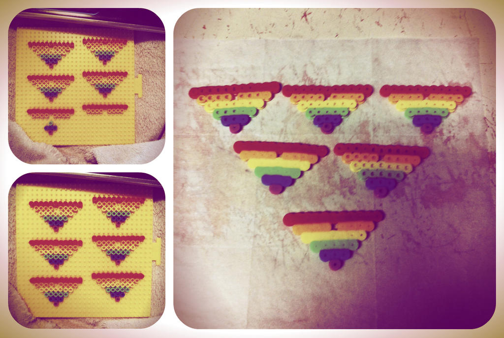 LGBT Symbol: Perler