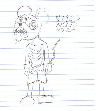 Rabbid Mickey Mouse by awesome11 on DeviantArt