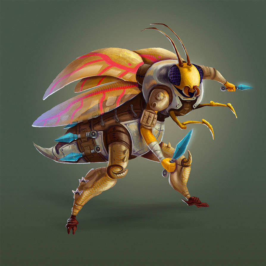 Insect Warrior by MooonRiver on DeviantArt