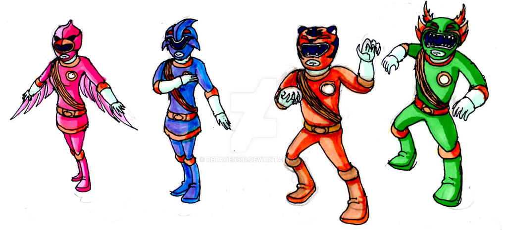 Wild Rangers by Retahensid on DeviantArt