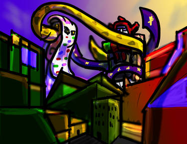 Stealth Robo vs Wiggly Wrapper