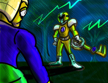 Chrono Gold vs Electro Man