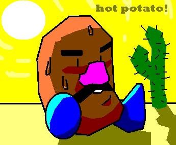 MS Paint Hot Potato