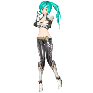 [DT Edit] Cyber Punk Miku [White] Old ver.