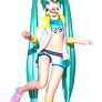 [DIVA Arcade B.] Running Miku