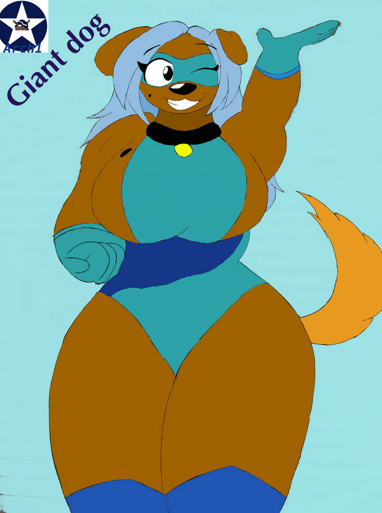 Giant dog by arrenthewolf on DeviantArt