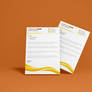 Corporate Letterhead Template Pattern