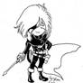 Chibi Harlock lineart