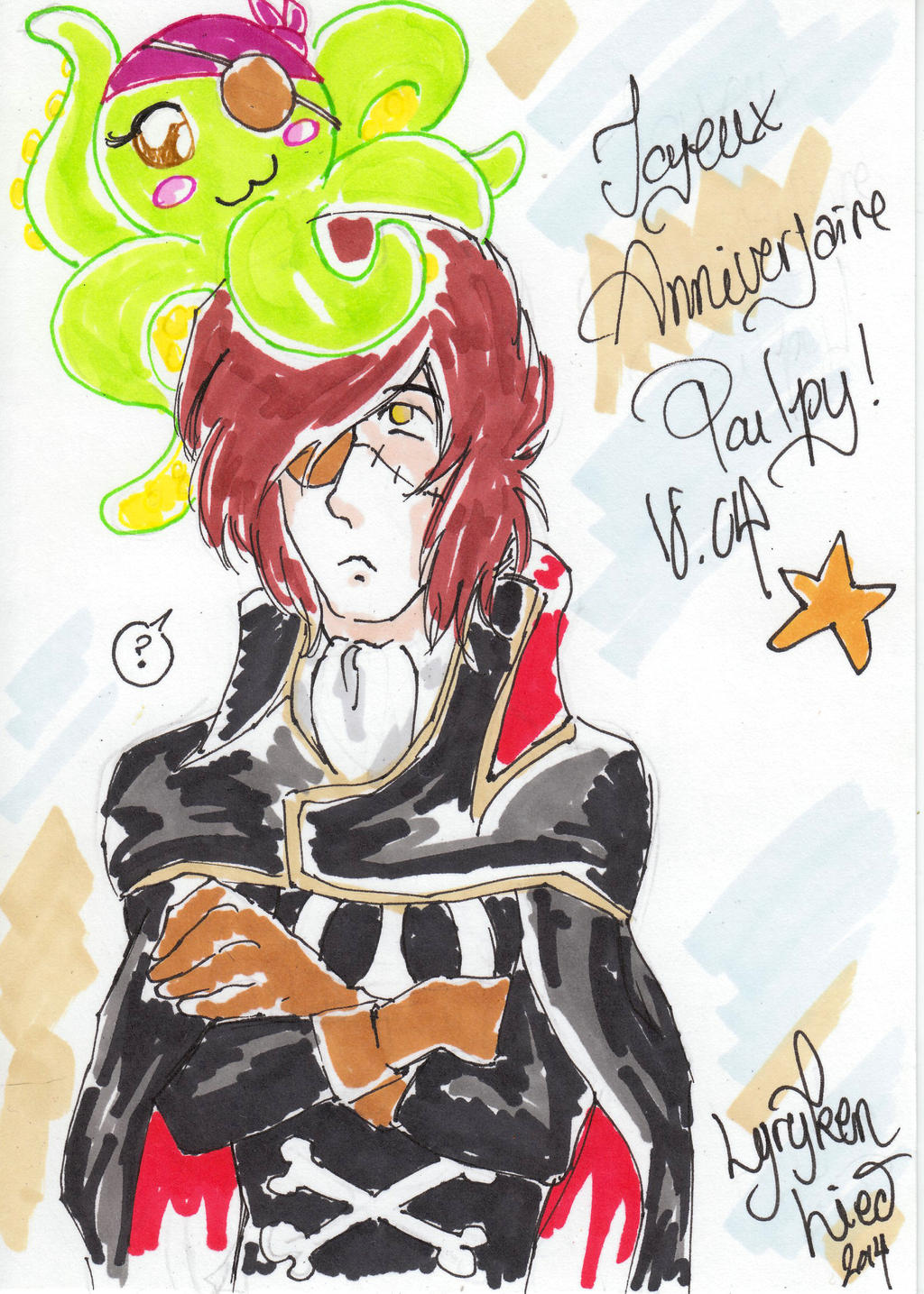 Joyeux Anniversaire Poulpy! Feat. Harlock