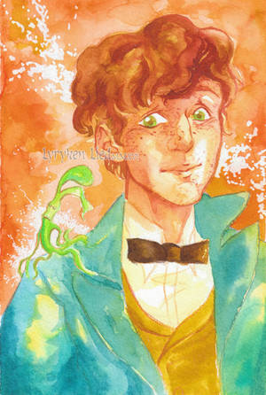 Fantastic Beasts Portraits Series - Newt Scamander by LyrykenLied