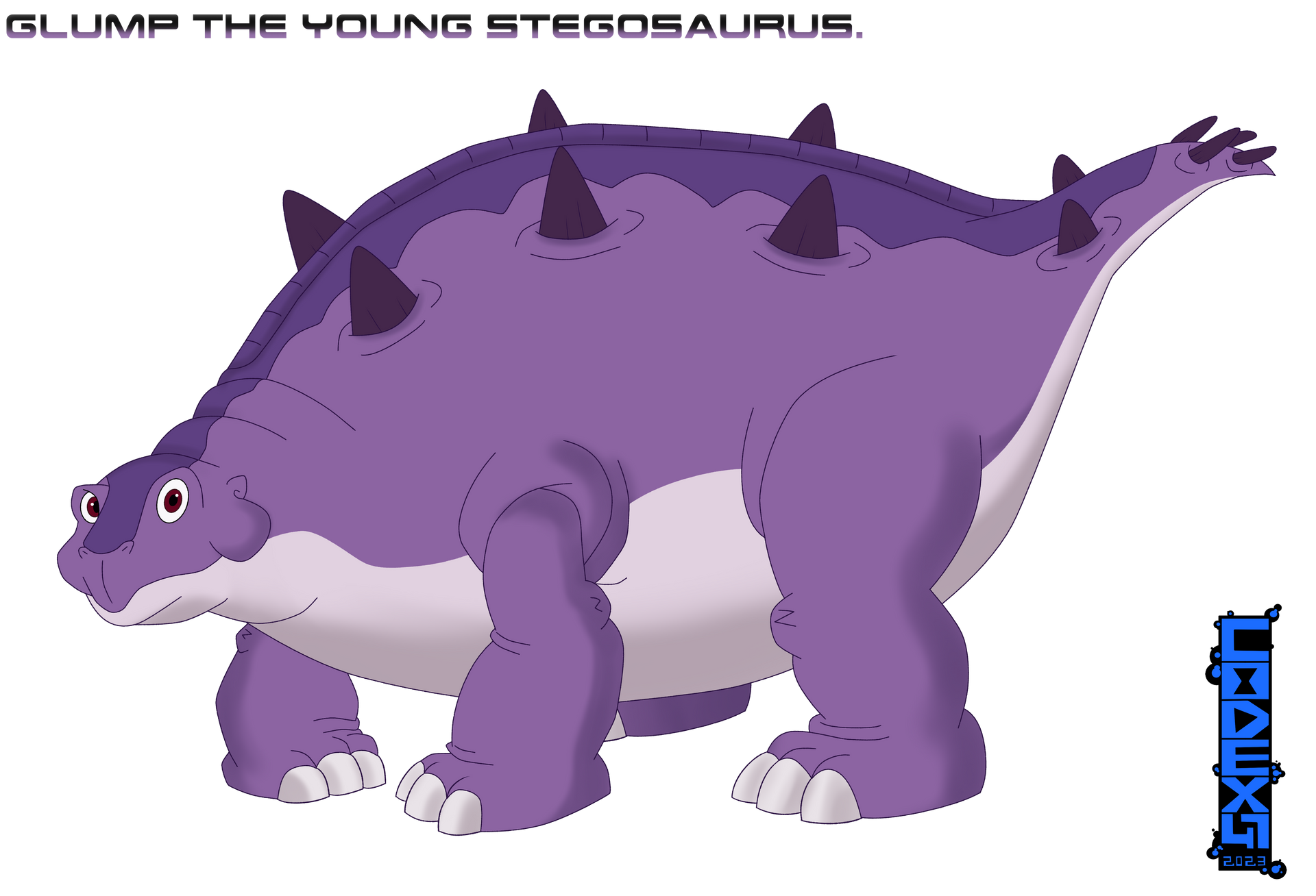 Glump The Young Stegosaurus by xXCodEX47Xx on DeviantArt
