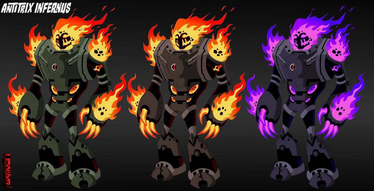 Antitrix Infernus (Hotshot) by xXCodEX47Xx on DeviantArt