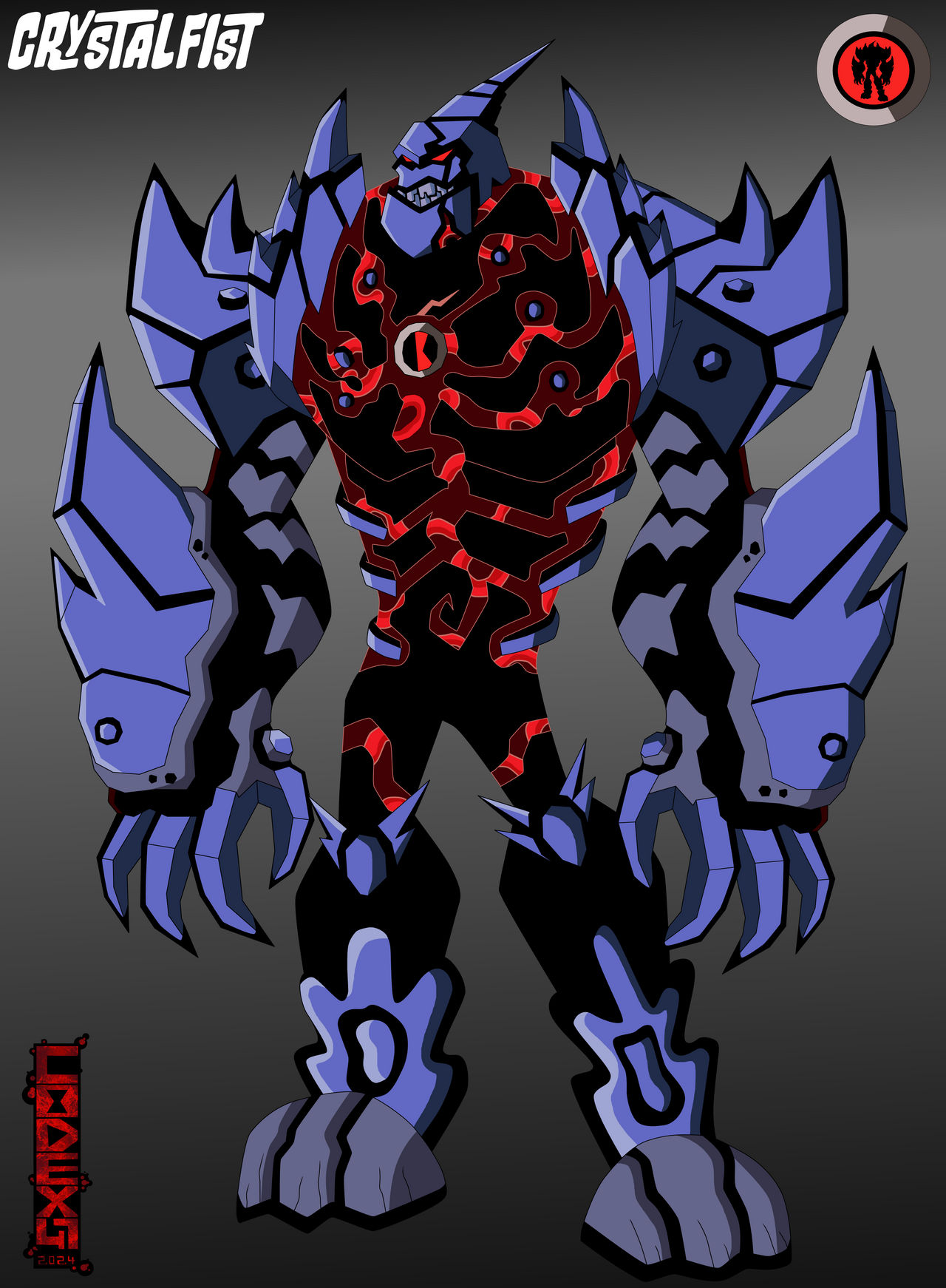 Antitrix Ralph Antitrix Crystalfist by xXCodEX47Xx on DeviantArt