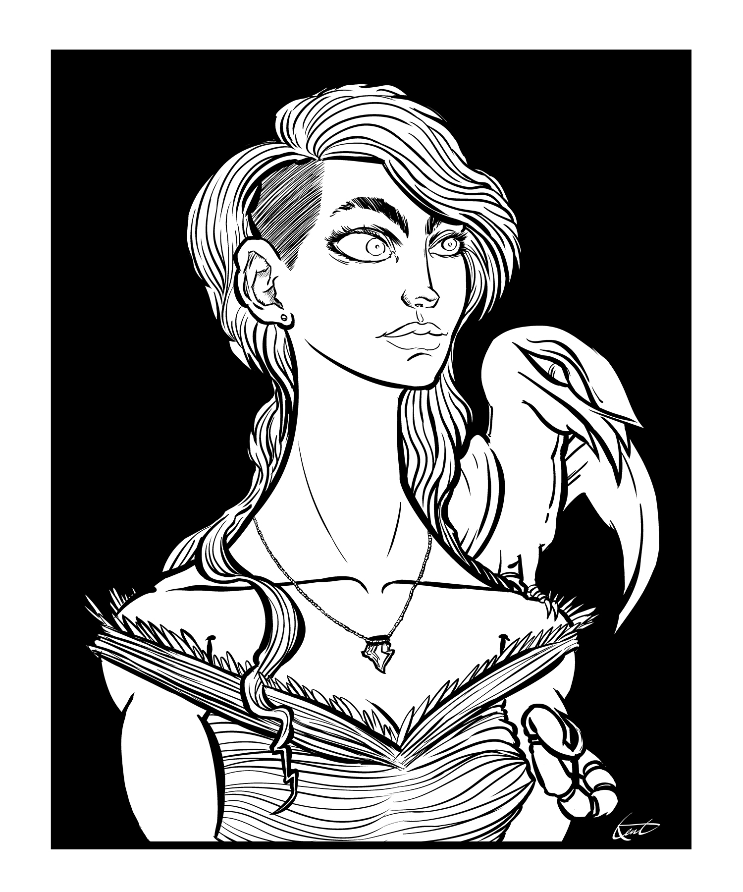 Sorceress Leraci - Inks