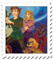 Black Cauldron Cover Stamp