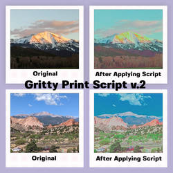 Gritty Print Script v.2 (Screenshot)