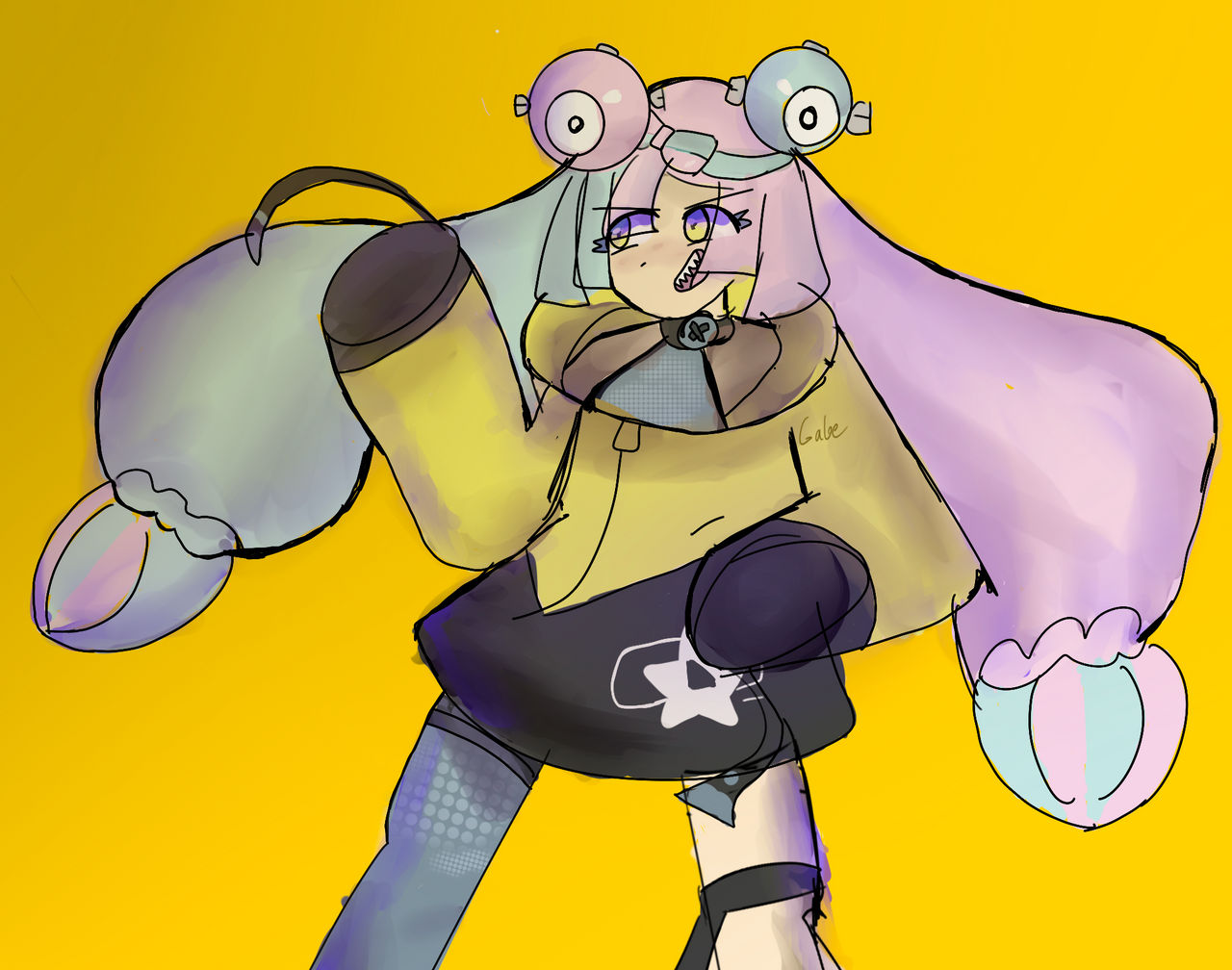 Iono fanart by Gabrielledrawz on DeviantArt