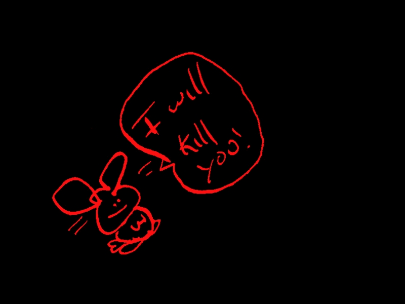 Bunny Will Kill You Wallpaper By Booboobunnygirl On Deviantart