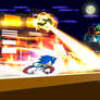 Sonic and Shadow Vs Metal Sonic 3.0