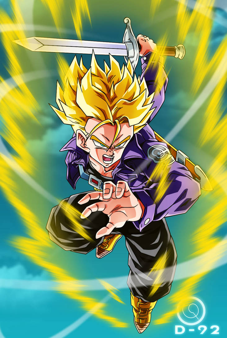 Trunks Ssj by diegoku92 on DeviantArt