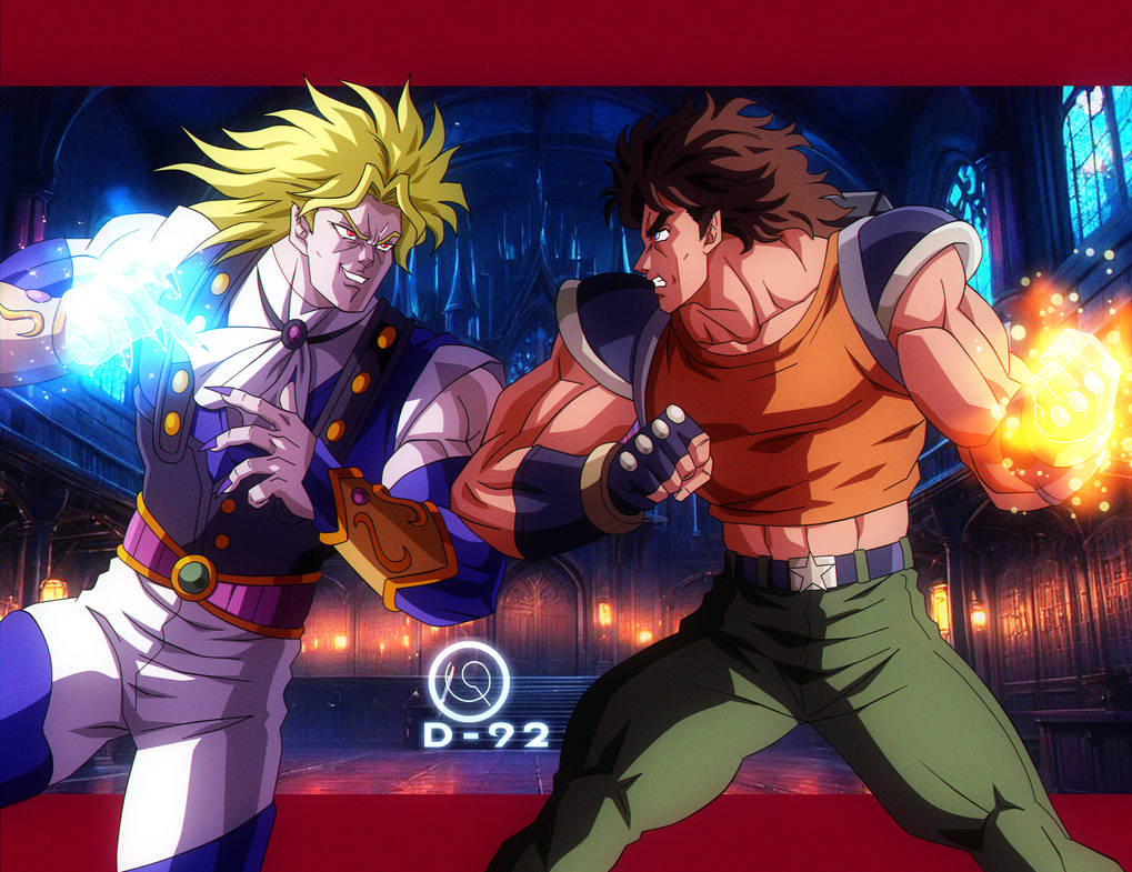 Jonathan vs Dio by diegoku92 on DeviantArt