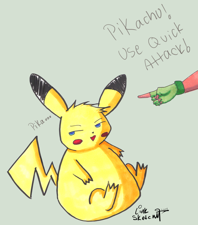 Day 195 - Fat Pikachu