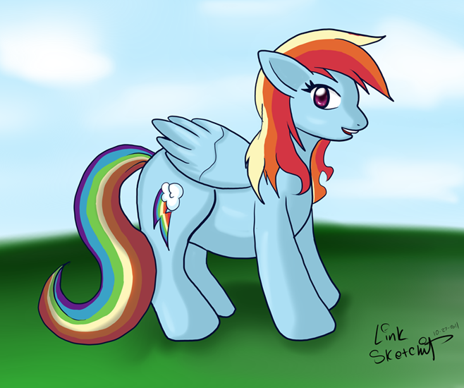 Day 142 - Rainbowdash Fanart